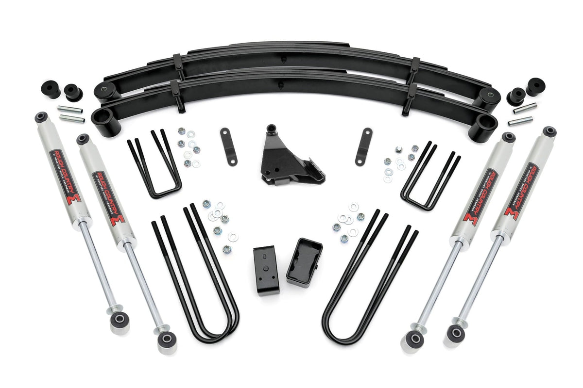 4 Inch Lift Kit | Rear Blocks | M1 | Ford F-250/f-350 Super Duty 4wd (99-04)