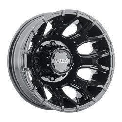 Ultra 022RBK Scorpion Dually 17x6.5 Black -140mm Wheel