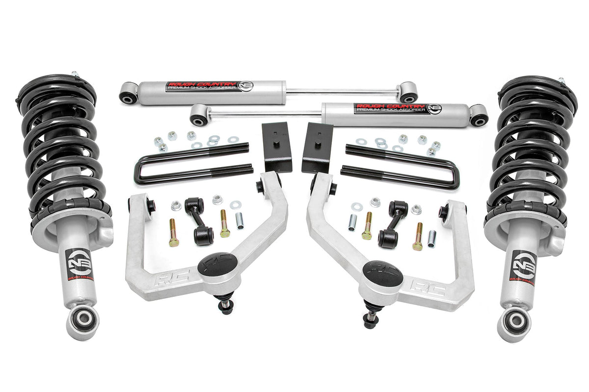 3 Inch Lift Kit | N3 Struts & Shocks | Nissan Titan 4wd (2017-2024)