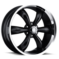 Vision American Muscle Legend 6 — Gloss Black Machined Lip