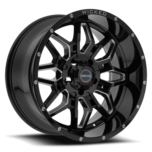 Wicked — Wicked W909B — wheel — at Road Runner Wheels & Tires Marietta GA · primary view