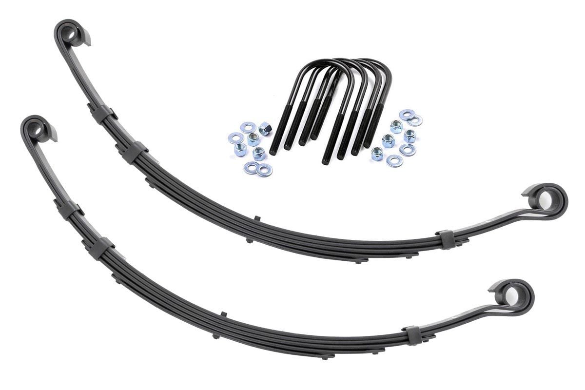 Front Leaf Springs | 4" Lift | Pair | Jeep Cj5/cj7 7 4wd (1982-1986)