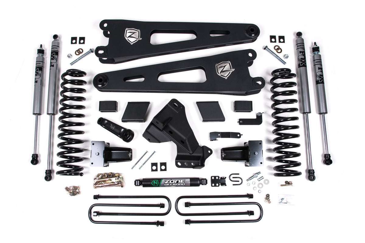 6 Inch Lift Kit w/ Radius Arm | Ford F350 Super Duty DRW (20-21) 4WD | Gas