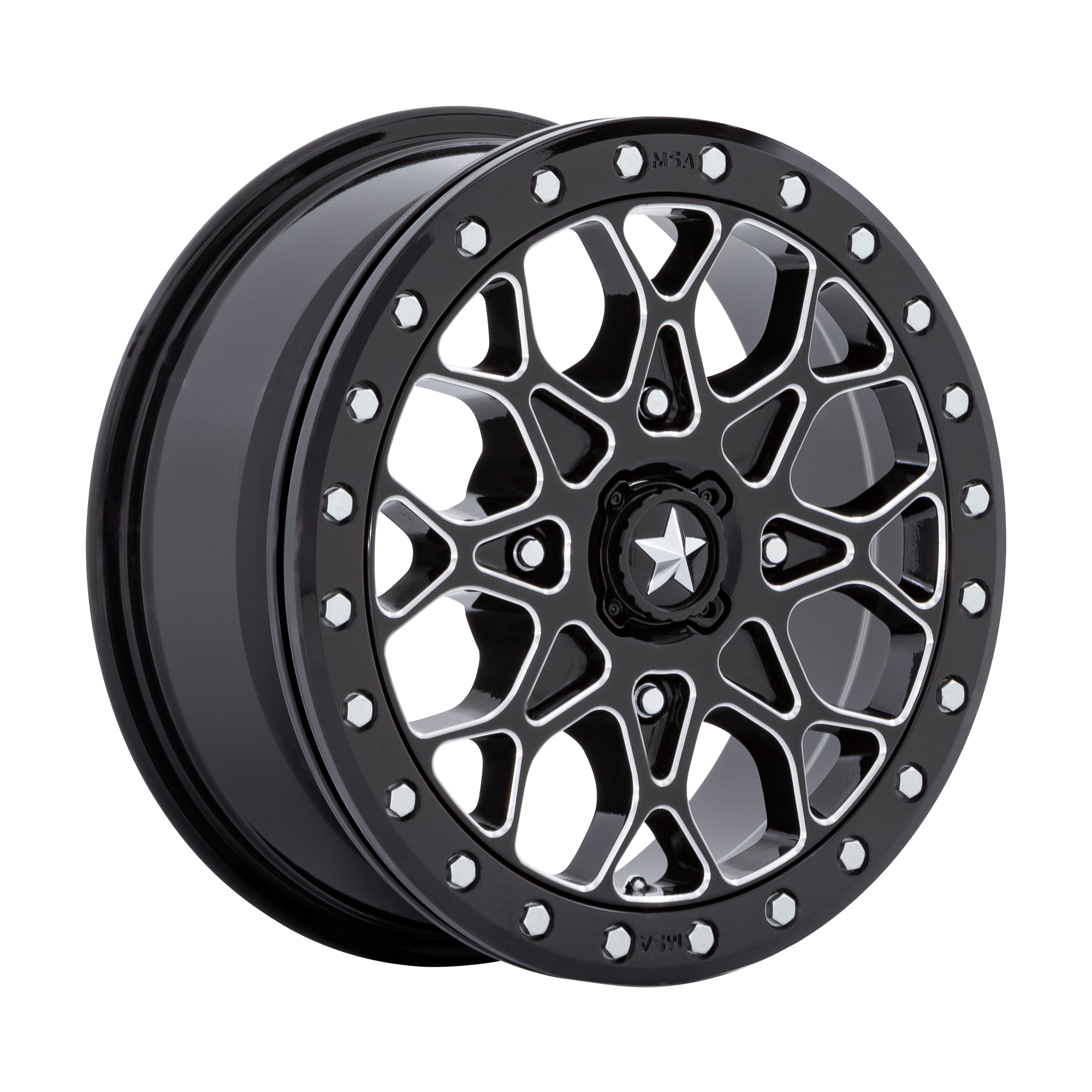 MSA Offroad Wheels M48 PORTAL BEADLOCK 15X6