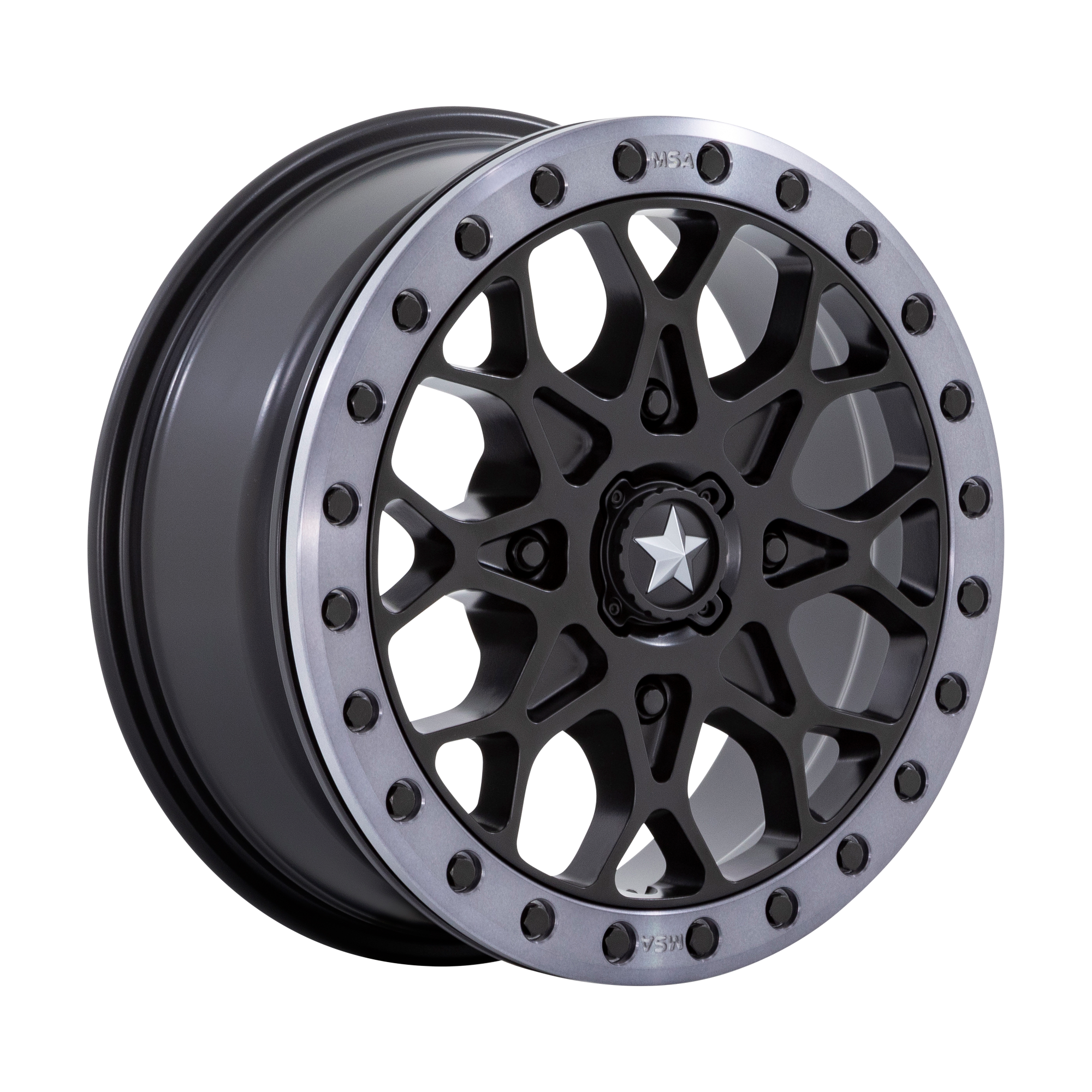 MSA Offroad Wheels M48 PORTAL BEADLOCK 15X6