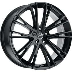 Platinum 458BK Prophecy 17X8
